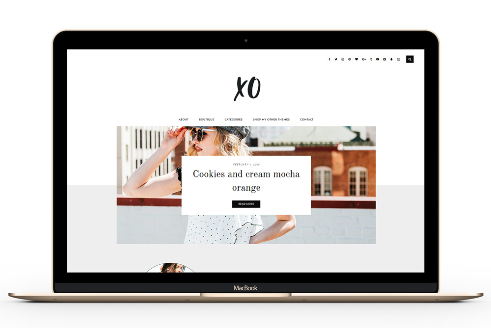 A simple Magazine WordPress Theme with free space for you branding
